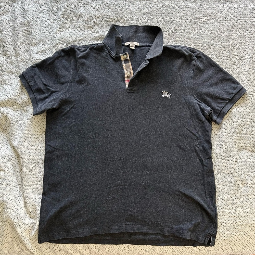 Burberry Brit Gray Polo Shirt